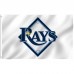 Tampa Bay Rays 3' x 5' Polyester Flag, Pole and Mount