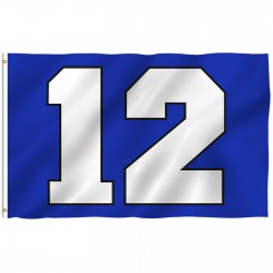 Seattle Seahawks Big 12 3' x 5' Polyester Flag