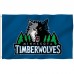 Minnesota Timberwolves 3' x 5' Polyester Flag, Pole and Mount