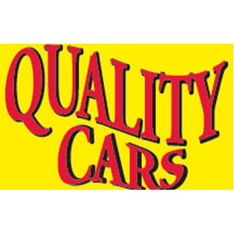 Quality Cars Yellow Red 3' x 5' Polyester Flag