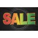 Sale Neon 3' x 5' Polyester Flag, Pole and Mount