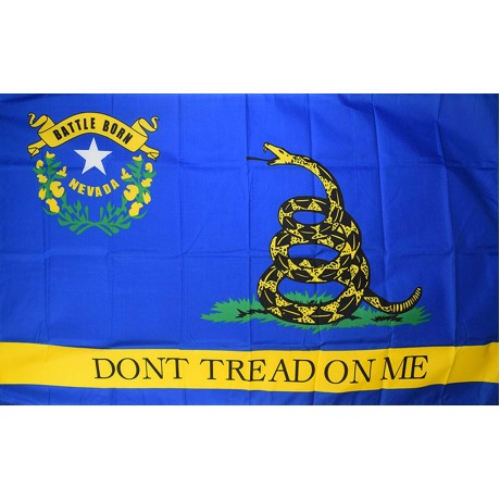 Don't Tread On Me Nevada 3' x 5' Polyester Flag