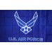 Air Force Wings 3' x 5' Polyester Flag, Pole and Mount