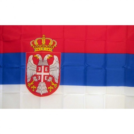 Serbia 2' x 3' Polyester Flag