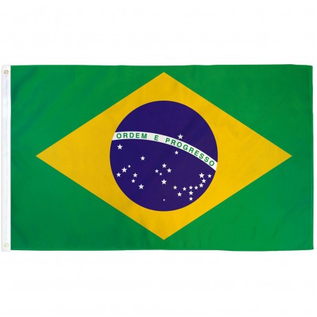Brazil 2' x 3' Polyester Flag