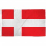 Denmark 2' x 3' Polyester Flag