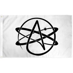 Atheist 3' x 5' Polyester Flag