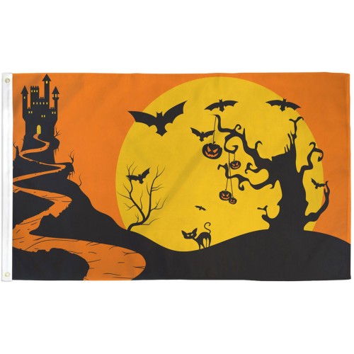 Halloween VAMPIRE 3x5 Polyester 