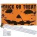 Trick Or Treat Halloween 3' x 5' Polyester Flag, Pole and Mount