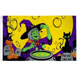 Witch's Brew 3' x 5' Polyester Flag