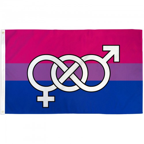 Rainbow Flag Lesbian Double Venus LGBT Festival Event Banner New 3x5 Sign 