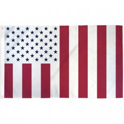 Civil Peace Vertical Stripes 3' x 5' Polyester Flag