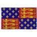 King Edward III 3' x 5' Polyester Flag, Pole and Mount