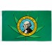 Washington State Pot Leaf 3' x 5' Polyester Flag