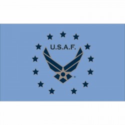 Air Force Blue 3'x 5' Economy Flag