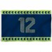 Seattle Seahawks 12th Man 3' x 5' Polyester Flag