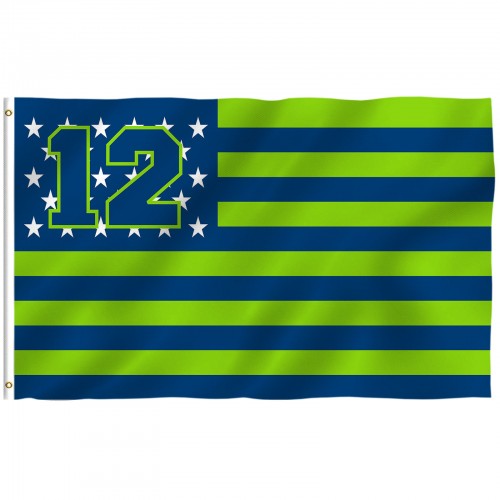 Details about   SEATTLE 12 MAN   3' X 5' Polyester Flag 