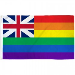 Hawaii Rainbow Pride 3 'x 5' Polyester Flag
