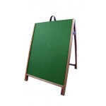 36" Hardwood A-Frame - Chalkboard Green Panels