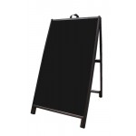 48" Hardwood A-frame - Corex Black Panels