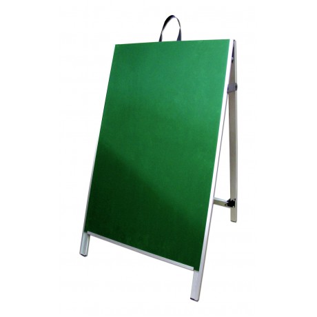 48" PVC A-Frame Sign - Chalkboard Green Panels