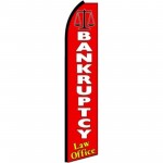 Bankruptcy Extra Wide Swooper Flag