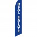 Real Estate Blue Swooper Flag