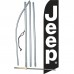 Jeep Black White Swooper Flag Bundle