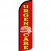 Urgent Care Red Windless Swooper Flag