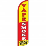 Vape Smoke Shop Windless Swooper Flag