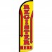 Register Here Red Yellow Windless Swooper Flag