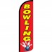 Bowling Red Windless Swooper Flag