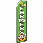 Farmers Market Sunflower Swooper Flag