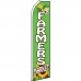 Farmers Market Sunflower Swooper Flag