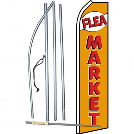 Flea Market Yellow Swooper Flag Bundle