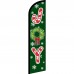 Joy Green Christmas Windless Swooper Flag Bundle