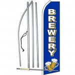 Brewery Blue Swooper Flag Bundle