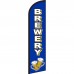 Brewery Blue Windless Swooper Flag