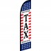 Income Tax Service Stars & Stripes Windless Swooper Flag Bundle