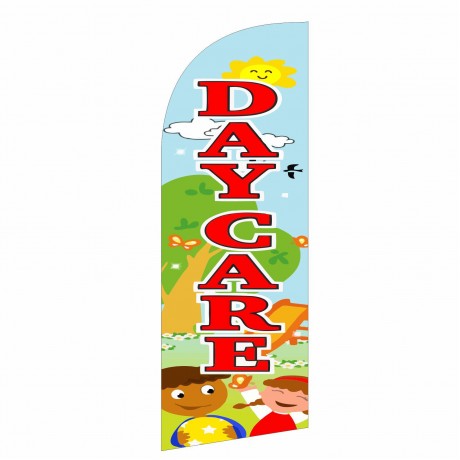 Daycare 6' Windless Swooper Flag SW11743
