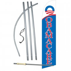 Obamacare Windless Swooper Flag Bundle