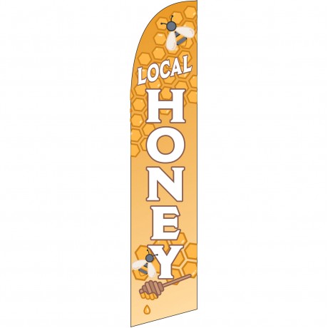 Local Honey Windless Swooper Flag