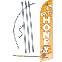 Local Honey Windless Swooper Flag Bundle
