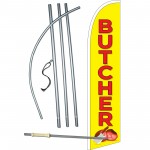Butcher Yellow Windless Swooper Flag Bundle