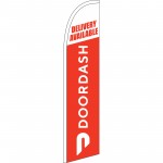 Door Dash Delivery Available Windless Swooper Flag