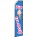 Ice Cream Blue Pink Swooper Flag Bundle