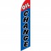 Oil Change Blue Red Swooper Flag Bundle