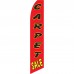 Carpet Sale Red Black Swooper Flag Bundle