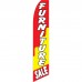Furniture Sale Red Yellow Wavy Swooper Flag Bundle