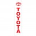 Toyota White Swooper Flag Bundle